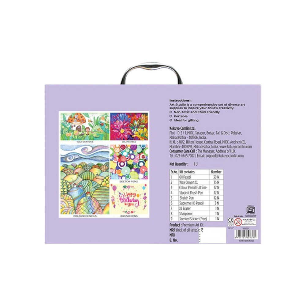 Camel Art Studio Kit - All-in-One Creative Set for Kids